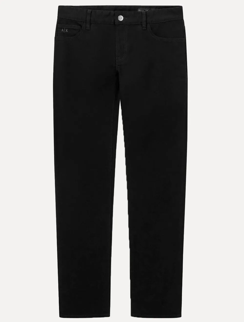 Calça Jeans Armani Exchange Masculina J14 Skinny Fit 5 Pockets Preta