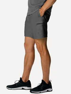 Bermuda Columbia Masculina Cargo Mountaindale Cinza Escuro