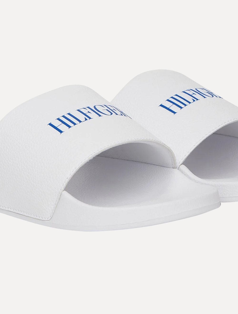Chinelo Tommy Hilfiger Print Tumble Pool Slide Branco