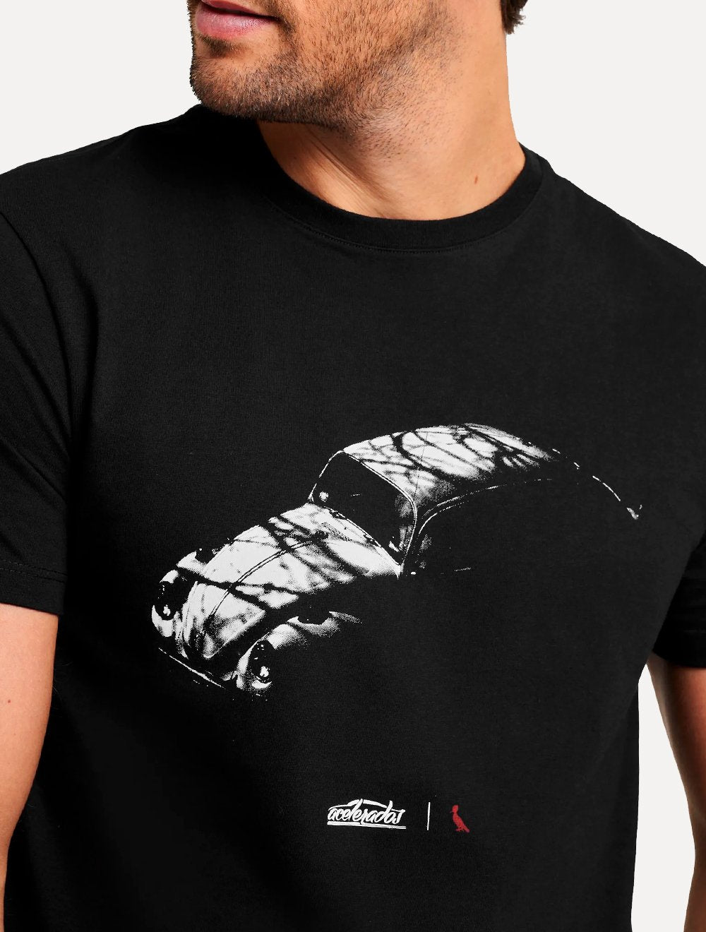 Camiseta Reserva Masculina Regular Fusca Preta