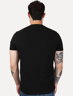 Camiseta Guess Masculina Classic Logo Embossed Preta