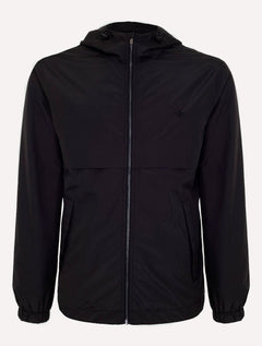 Jaqueta Dudalina Masculina Corta Vento Nylon Preta