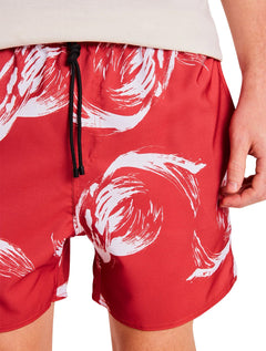 Short Reserva D'Água Beachwear Kois Vermelho