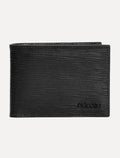 Carteira Aramis Masculina Couro Stripes Preta