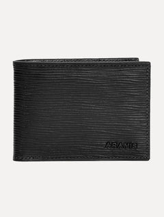 Carteira Aramis Masculina Couro Stripes Preta