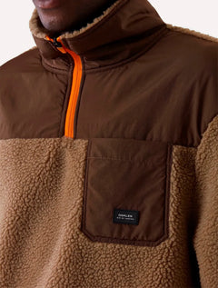 Blusa Osklen Masculina Fleece Trkk Caqui