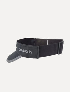 Viseira Calvin Klein Swimwear Logo Preta