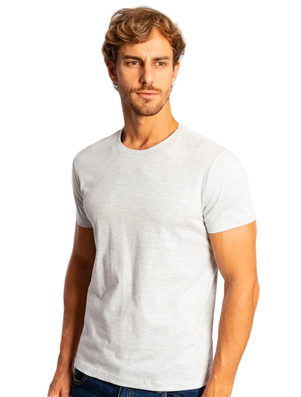 Camiseta Sergio K Back To Basics Bordeaux Logo Areia Mescla