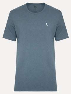Camiseta Reserva Masculina Basic White Woodpecker Stoned Azul Marinho