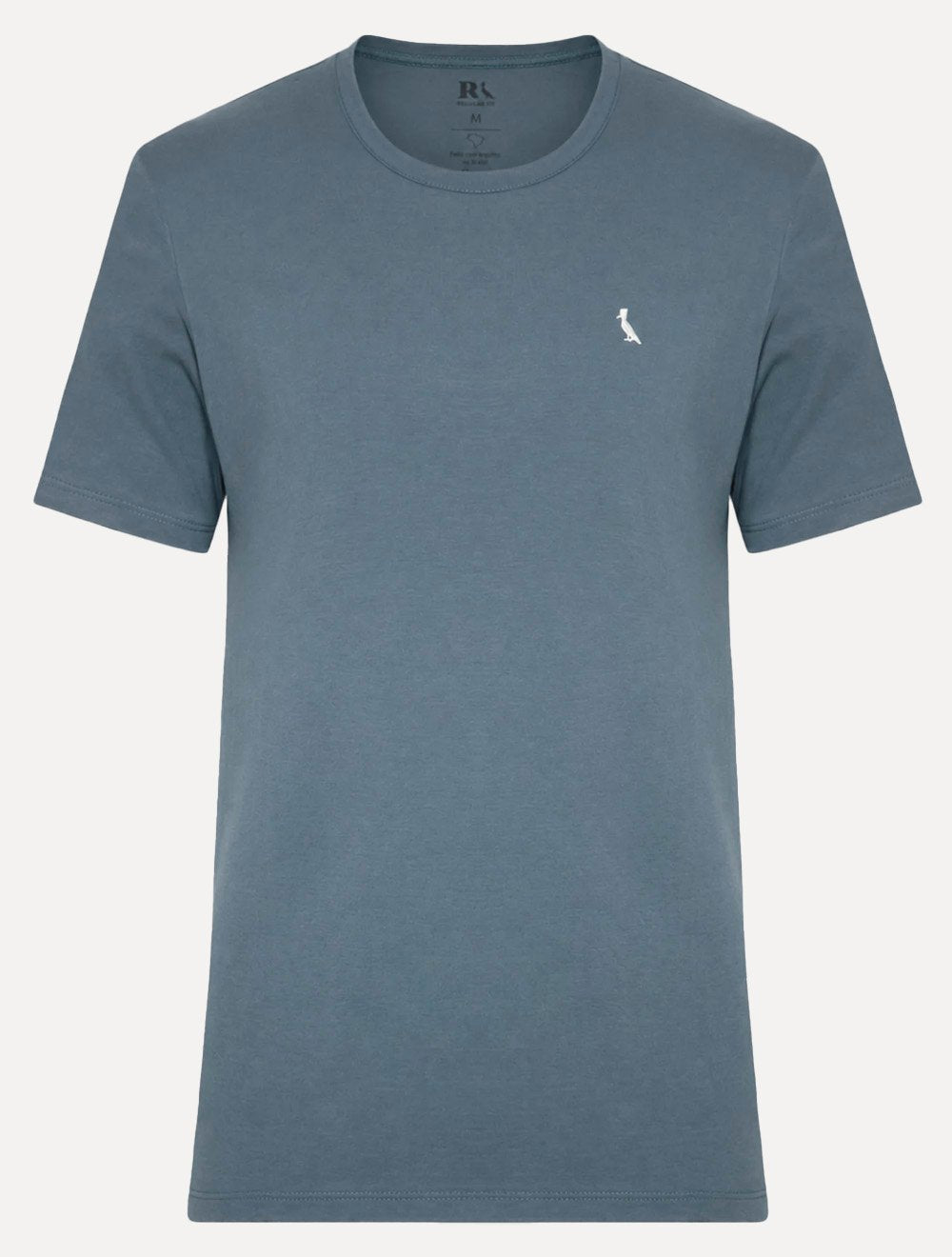 Camiseta Reserva Masculina Basic White Woodpecker Stoned Azul Marinho