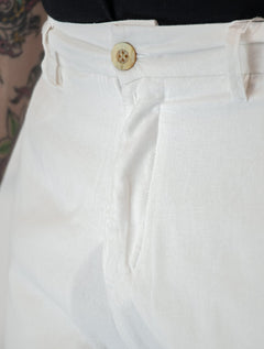 Bermuda Original Penguin Masculina Chino Stretch Linho Branca