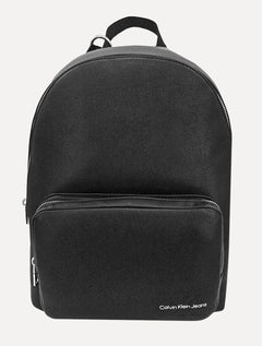 Mochila Calvin Klein Jeans Masculina Lateral Re Issue Logo Preta