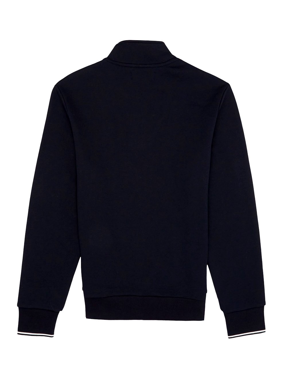 Blusa Fred Perry Moletom Masculina Regular Half Zip Preta