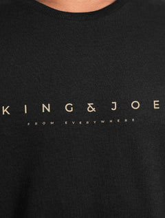 Camiseta King & Joe Masculina Flex From Everywhere Preta