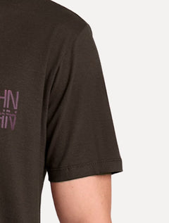 Camiseta John John Masculina Regular Fit Air Marrom Escuro