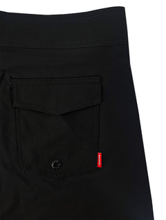 Bermuda Reserva Masculina D'Água Beachwear Lisa Preta