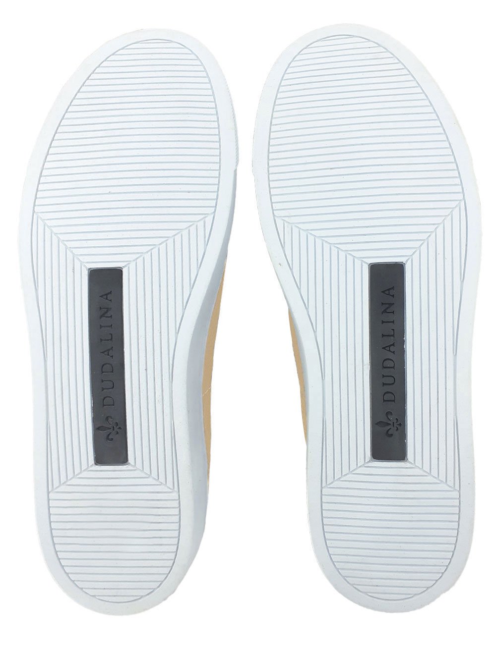 Tênis Dudalina Masculino SL Lona Mistral Napa Logo Cáqui