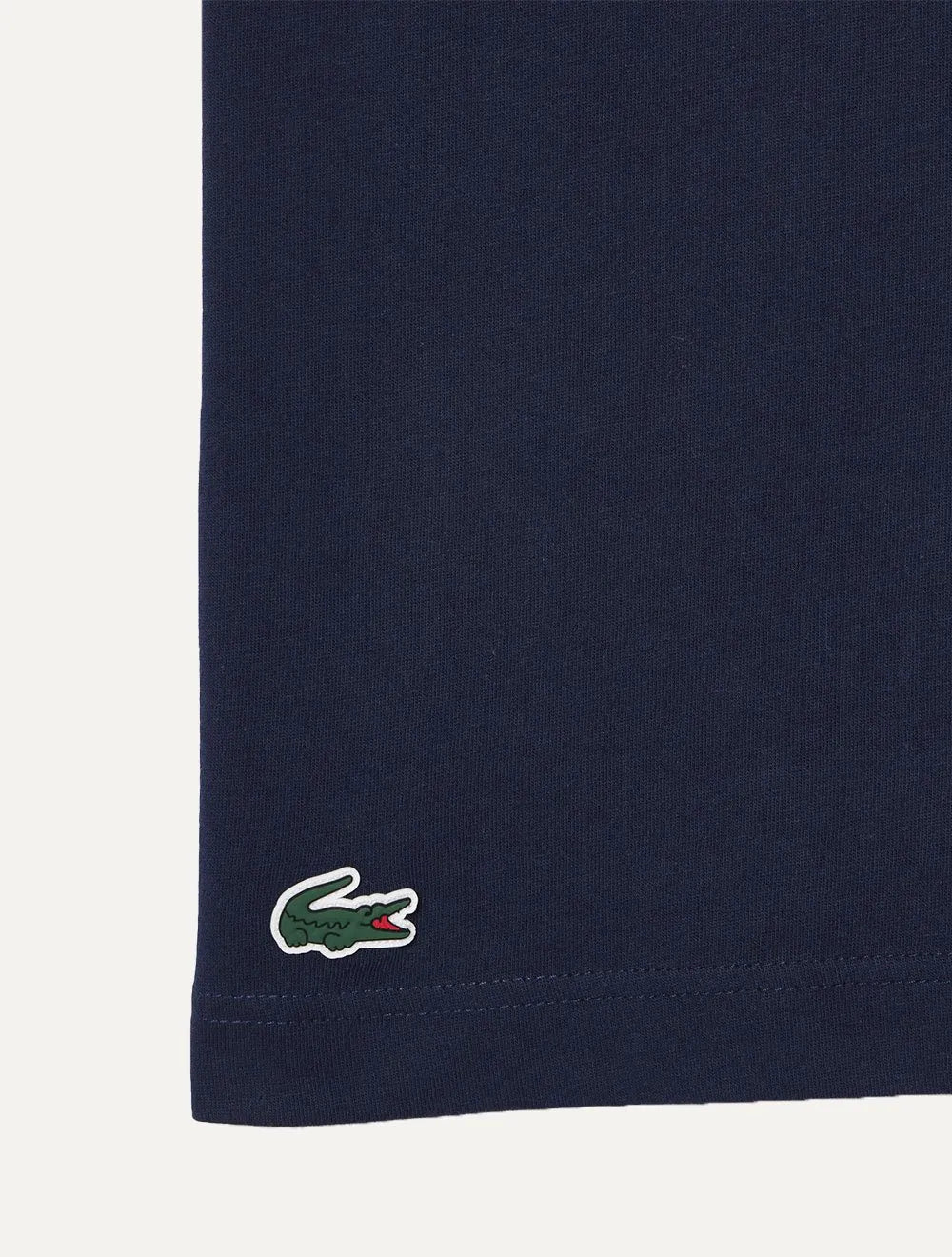 Camiseta Lacoste Masculina Regular Sport Dry Print Croco Azul Marinho