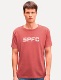 Camiseta Reserva Masculina SPFC Bust Name Vermelha