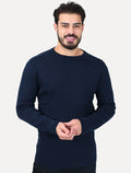 Blusa Osklen Masculina Manga Longa Tricot Solid Cotton Azul Marinho