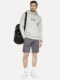 Moletom Tommy Hilfiger Masculino Track Graphic Hoodie Cinza Mescla