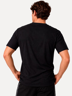 Camiseta Guess Masculina Mini Chest Rubber Est.1981 Preta
