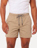 Short Aramis Masculino D'Água Elastico Logo Cáqui