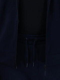 Conjunto Dixen Agasalho Moletom Jaqueta com Zíper Frontal Azul Marinho