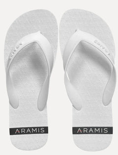Chinelo Aramis Masculino ARM1158 Tape Branco