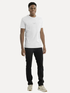 Camiseta King & Joe Masculina Slim Respira Off-White