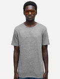 Camiseta Osklen Masculina Slim Light E-basics II Cinza Mescla