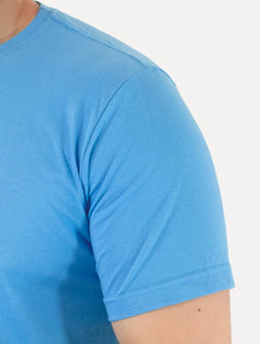 Camiseta Aleatory Masculina Navy Icon Azul Mescla