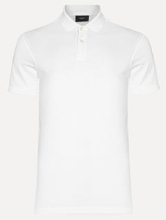 Polo Aramis Masculina Regular Basic Piquet Surton Mono Logo Branca