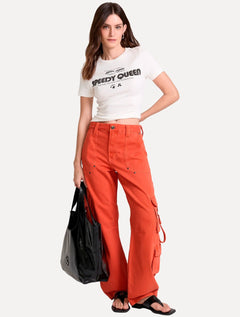 Camiseta John John Feminina Speedy Queen Off White
