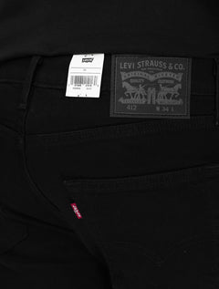 Bermuda Levis Jeans Masculina 405 Standard Shorts Stretch Preta