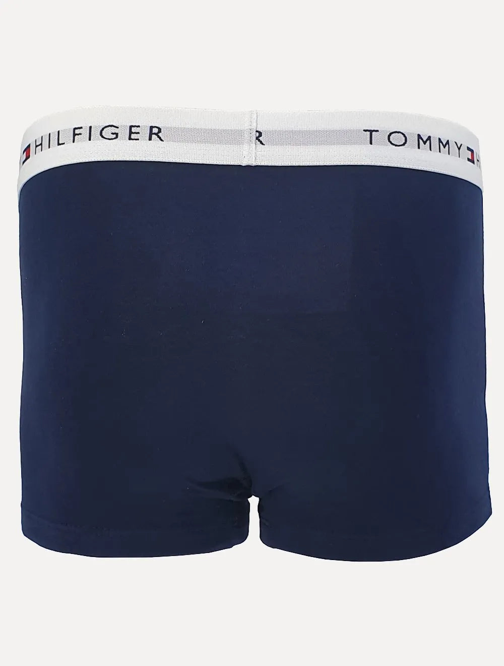 Kit Cuecas Tommy Hilfiger Cotton Stretch Trunk Repeat Colors Azul 3UN