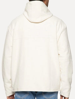 Blusa Osklen Masculina Hoodie Soft Fuzz Off-White