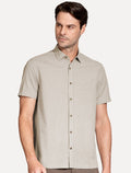 Camisa Aramis Masculina Regular Loop Flame Altino Areia