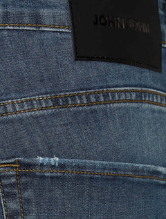 Calça John John Jeans Masculina Skinny Sarajevo Azul Médio