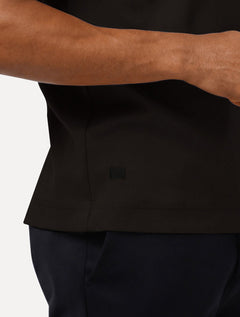 Camiseta K&J Black Premium Slim Lisa Suedine Egípcio Marrom Escuro