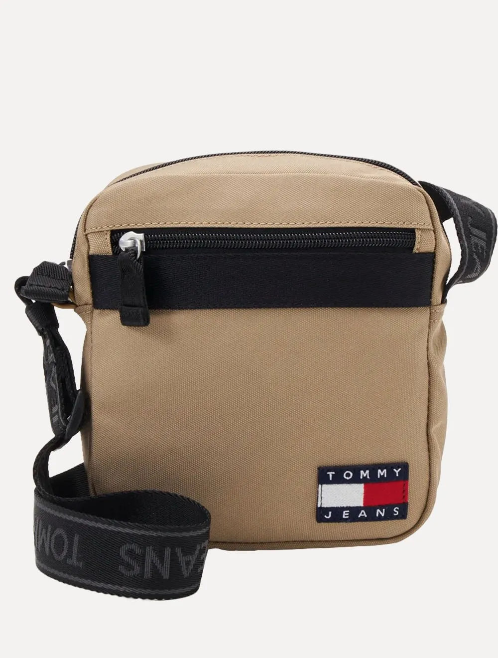 Bolsa Tommy Jeans Masculina Daily Essential  Shoulder Reporter Cáqui