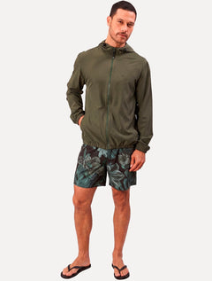 Jaqueta Calvin Klein Jeans Masculina CK Flex Verde Militar