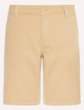 Bermuda Aramis Masculina Sarja Chino Cós Chambray Cáqui Claro