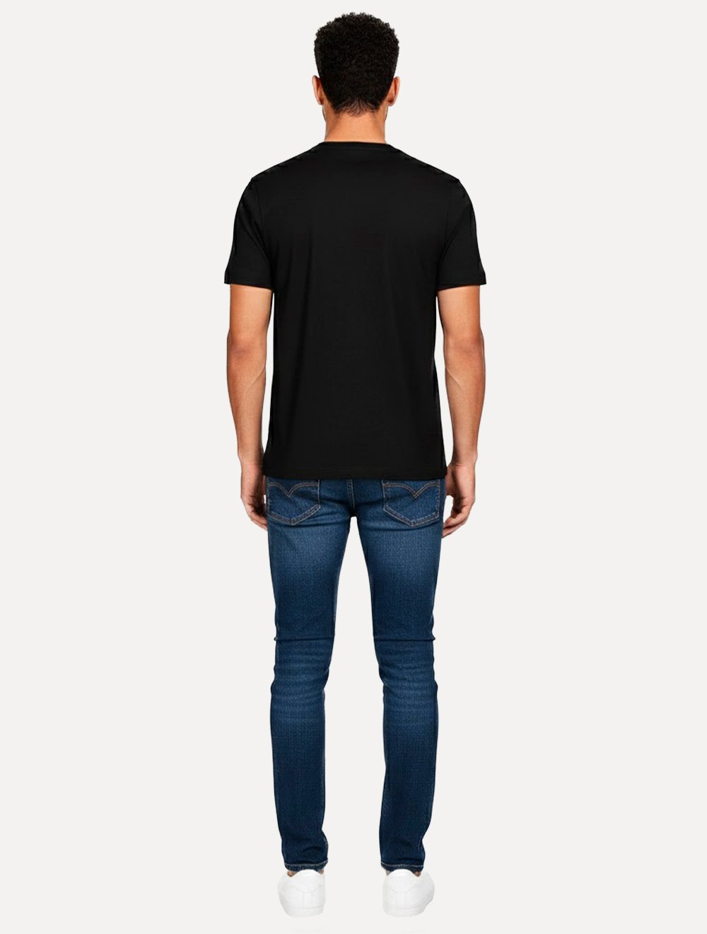 Kit Camisetas Aramis | Masculina Basic Lisa Preta/Âmbar