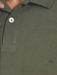 Polo Aramis Masculina Basic Piquet Mono Verde Claro