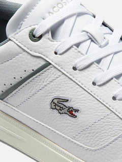 Tênis Lacoste Masculino Europa Pro V Plain Wht/Gry Cinza/Branco