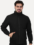 Jaqueta King & Joe Masculina Nylon Premium Capuz Preta