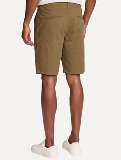 Bermuda John John Masculina Chino Portland Cáqui Escuro
