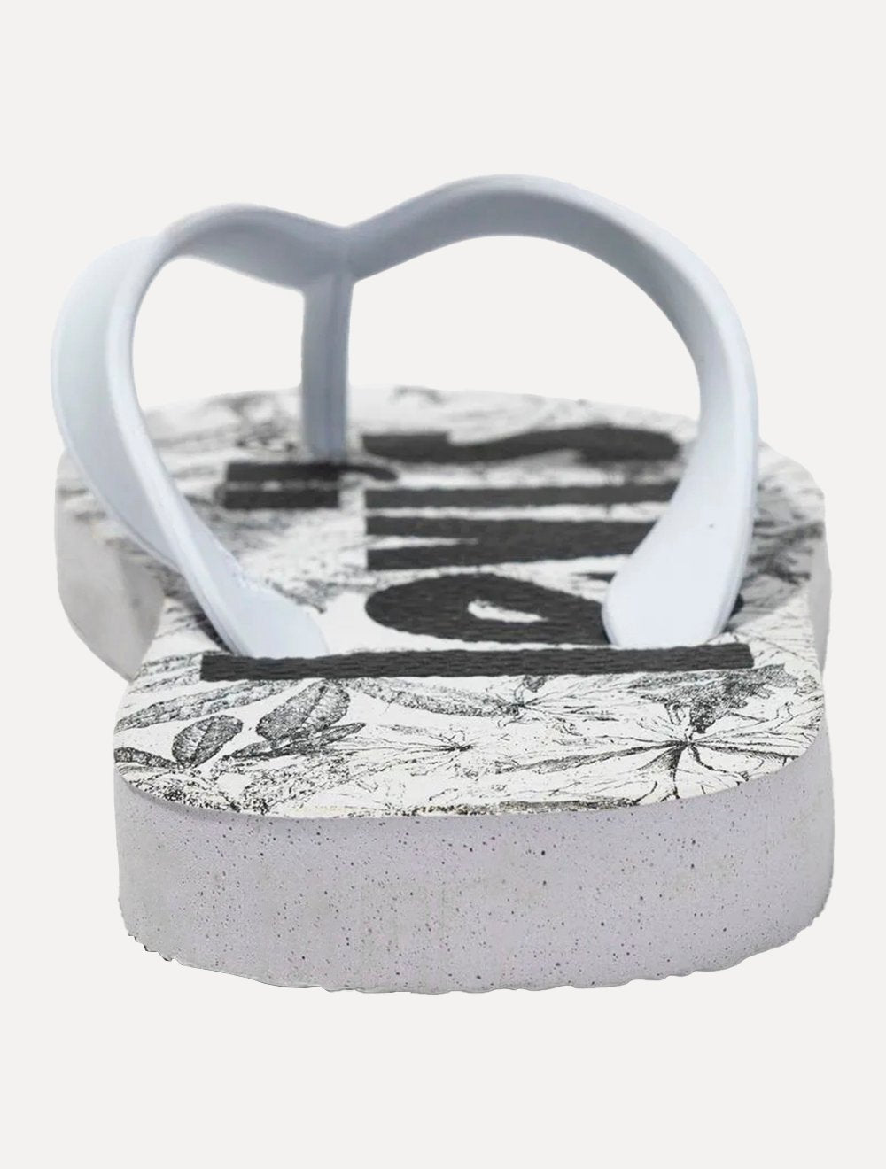 Chinelo Levis Printed Mono Flower Branco