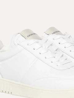 Tênis Empório Armani Masculino Couro Liso Branco